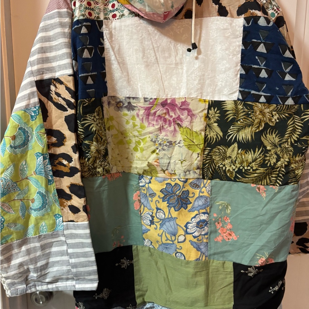 Ashley Taylor Multicolor Patchwork Jacket NWT - image 10